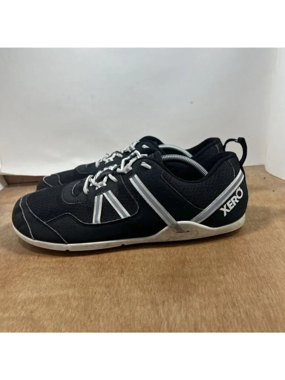 XERO Shoes Prio Men's Size 12 Black Running Minimalist Barefoot Sneakers